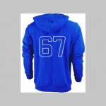 Six Seven 67 hrub&aacute; mikina na zips s kapucou stiahnuteľnou &scaron;n&uacute;rkami